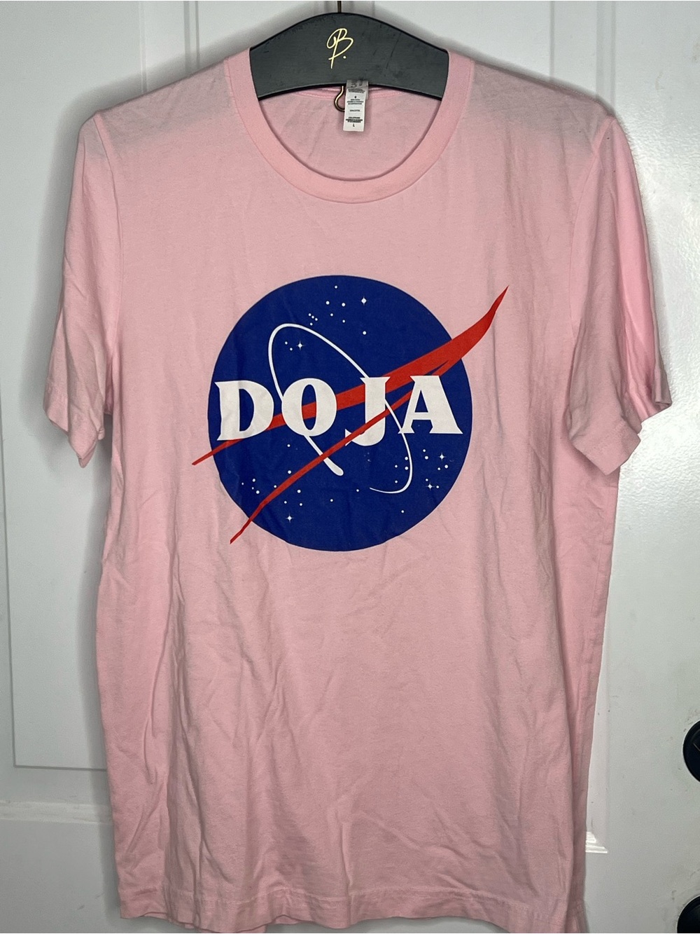 Doja Cat Nasa Tshirt Fan Planet Album Pink tee shirt Size Large